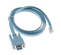 NonMiFyR Ethernet 1 pièce Câble Console Adaptateur Réseau DB9 RS232 Connecteur Polyvalent pour Gestion de Routeur Environnement de Bureau