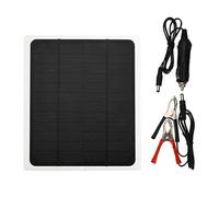 NonMiFyR Générateur Solaire Portable Chargeur Panneau Solaire Batterie d'urgence USB Panneau Extérieur Cellulaire Mono-cristallin Étanche Adapté pour Randonnée