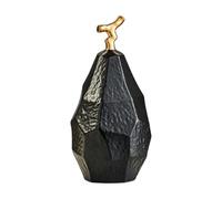 NonMiFyR Ornement Fruit à Factes Texturée Statute Table Texturé Statue Déco Contemporaine pr Étagère, Résidence Secondaire, Poire