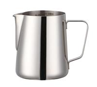 NonMiFyR Pichet à Lait Mousseur Acier Inoxydable Verseur pour Latte Art Expresso Pot à Crème Tasse pour Mousse Poignée Ergonomique Adaptée pour, Nouveau