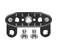 NonMiFyR Plaque D'extension Supérieure pour Caméra, Support D'adaptateur Robuste en Alliage D'aluminium