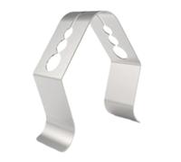 NonMiFyR Porte-sonde Thermomètre Clip Universel Fixation Support Barbecue Acier Inoxydable pour Thermique Adapté à Cuisine Extér, D