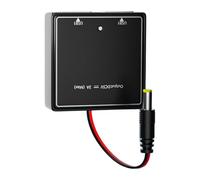 NonMiFyR Régulateur de Tension Solaire Unité Contrôle Panneau Solaire Régulateur Intelligent Double USB en PP Solide avec Sortie 5V 3A pour Maison, Mâle DC 20cm