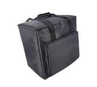 NonMiFyR Sacoche de Transport étanche et Antichoc pour Tour D'ordinateur et écran, Noire, avec Séparateur Interne Amovible et Sac de Rangement en Tissu OXF, 38x26x40cm