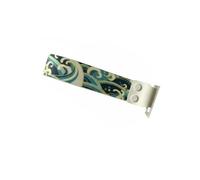 NonMiFyR Sangle Poignet Clavier Dragonne Bracelet Lanière Accessoire de Clavier en Polyester Confortable Finition Tressée Motif Adaptée au Bureau Espace Gaming, Blanc, 1