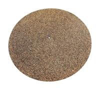 NonMiFyR Tapis de Plateau de Platine en Liège, Patin de Remplacement pour Disque, Brun