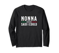Nonna a Dit Que Je pouvais Manche Longue