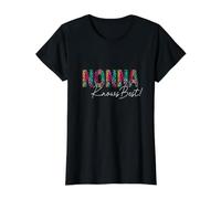 Nonna Knows Best Motif léopard Italien T-Shirt Graphique avec Valeur
