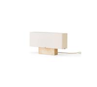 Audo Copenhagen Lampe de table Nonna 30 cm Travertine-sand