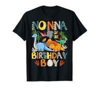 Nonna Of The Birthday Boy T-Rex Dinosaure Bday Party T-Shirt
