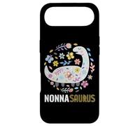 Nonna Saurus Rex Floral Dinosaur Funny Italian Grandma Coque pour iPhone Air