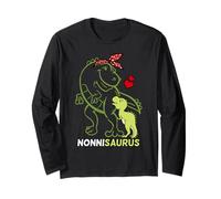 Nonnisaurus Nonni Tyrannosaurus Dinosaure Bébé Fête des Mères Manche Longue