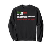 Nonno Définition Papi Italien Drôle Grand-Père Cool Sweatshirt