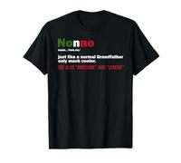 Nonno Définition Papi Italien Drôle Grand-Père Cool T-Shirt