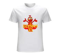 NONO The Robot Ulysses 31 Mens T-Shirt Unisex Tee White L