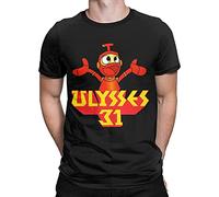 Nono The Robot Ulysses 31 T-Shirt Black Graphic Unisex Tee Shirt XL