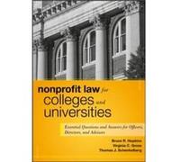 Nonprofit Law for Colleges and Universities by Thomas J. Schenkelberg Hardcover Book Thomas J. Schenkelberg (Auteur)