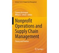 Nonprofit Operations and Supply Chain Management: Theory and Practice