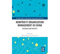 Nonprofit Organization Management in China: Research and Practice