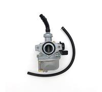 NONROT Carburateur PZ19 avec Admission de 19 mm et Starter Manuel côté Gauche for Moteurs 50cc 70cc 90cc 110cc 125cc