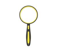 Nonslip Rubber Handle 5-10X Handheld Magnifier Magnify Glass With Optical Lens For Enhances Clarities And Precisions Magnifying Tool