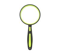 Nonslip Rubber Handle 5-10X Handheld Magnifier Magnify Glass With Optical Lens For Enhances Clarities And Precisions Magnifying Tool