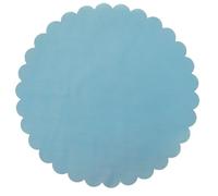 Nonsoloconfetti Lot de 100 voiles de fée en Tulle Organza Rond pour dragées, dragées (Bleu Clair)