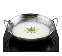 Nonstick Frying Pan - Stainless Steel Skillet | Honeycomb Scratch Resistant