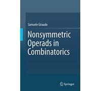 Nonsymmetric Operads in Combinatorics