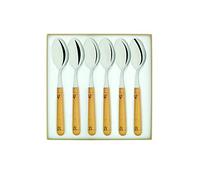 Nontron – Coffret service 6 cuillères de table – manche en buis