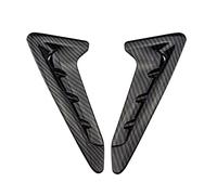 Nonuin Diffuseur Pare-Chocs pour B&MW X3 X4 G01 G02 2018-2021 2 Pièces Voiture Avant Garde-Boue Côté Évent Couverture Garniture Côté Aile Évent Prise d'air Couverture Garniture