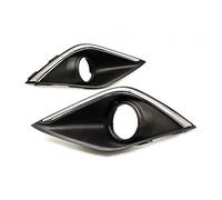 Nonuink Couvercles Phares Antibrouillard pour Mitsubishi pour Outlander Couvercle Lunette Lampe Antibrouillard Couvercle Cadre Capot Phare Antibrouillard (Color : 1 Pair)