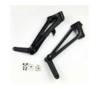 Nonuink Superbike Repose-Pieds arrière de Moto Repose-Pieds pédales de Repose-Pieds avec Support pour Y&amaha YZF-R1 R1 YZFR1 2009-2013 2014 Repose-Pieds Moto Pédales (Couleur : Noir)