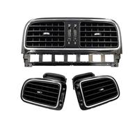 Nonuiny Grille D'aération Centrale pour Tableau Bord 6RD819728 6RD819703 6RD819704 pour VW pour Polo 2011 2012 2013 2014 2015 2016 2017 2018 Ventilation Climatisare