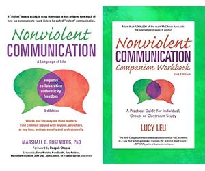 Nonviolent Communication 3Rd Ed (Marshall B. Rosenberg Phd) + Nonviolent Communication : Companion Workbook (Lucy Leu) (Set Of 2Books)