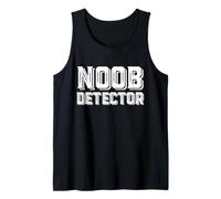 Noob Detector Gaming Meme Online Multiplayer Gamer Noobs Débardeur
