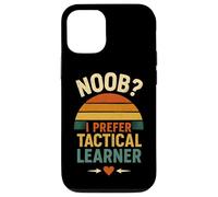 Noob i prefer tactical learner, drôle citation pour les nouveaux apprenants Coque pour iPhone 12/12 Pro