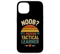 Noob i prefer tactical learner, drôle citation pour les nouveaux apprenants Coque pour iPhone 13