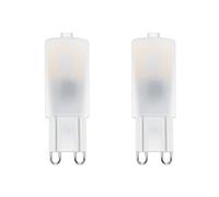noobibaba Ampoule LED G9, G9 LED 2,5W équivalent 25W Lampe Halogène, Blanc chaud 2700K Non Dimmable, 220-240 V CA 2-Unités