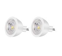 noobibaba Lampe LED MR11, Gu4 LED 12V blanc chaud 3W, projecteur LED MR11 GU4 12V 40 degrés, ampoule halogène 25W non graduable Remplace le pack de 2