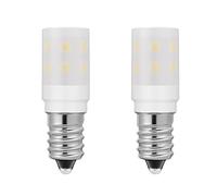noobibaba petite ampoule LED E14 2W 200lm 230VAC Blanc froid 6000K, ampoule E14 15W Réfrigérateur ampoule sel lampe de remplacement 2 pièces