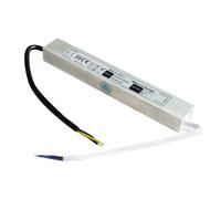 Noobibaba Transformateur LED 220V-230V Alimentation 12V Imperméable 2,5A, Transformateur électronique AC 220V à CC 12V 30W IP67, Alimentation à commutation régulée CC AC universelle 1pc