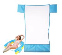Noodle Chair - Chaise de nouilles en polyester | Chaise flottante en polyester épais fabriquée en polyester, chaise de natation, siège aquatique, design semi-immergé, chaise de natation en maille pour