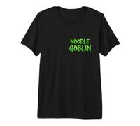 Noodle Goblin Instant Courgettes Spaghetti Nouilles Ramen Vertes T-Shirt Haut de Gamme