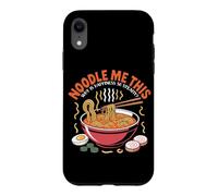 Noodle me This: Why is Happiness So Steamy? Cute Ramen Coque pour iPhone XR