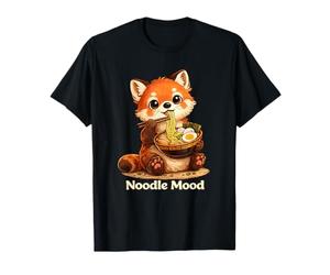 Noodle Mood Panda Roux Mignon avec Ramen, Super idée Cadeau T-Shirt
