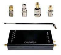 Nooelec HackRF Ensemble Complet - Radio SDR (Software Defined Radio) HackRF One Authentique avec 0.5PPM TCXO dans Un Boîtier en Aluminium Noir Personnalisé. ANT500 & SMA Adaptateur Bundle Inclus