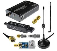 Nooelec NESDR Smart HF Bundle: Ensemble de Radio Défini par Logiciel de 100kHz-1.7GHz pour HF/UHF/VHF Comprenant RTL-SDR, Convertisseur élévateur de Ham It Up, Balun, Adaptateurs et Câbles