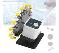 NOOGRRFA Agitateur À Disque,Agitateur Orbital De Laboratoire 20-80Tr/Min,Angle De Rotation De 40°-80°,Minuterie 1Min-24H,Affichage Numérique LED 20W,pour Tubes À Essai De 1,5/2/5/10/15/50Ml,RMO-80