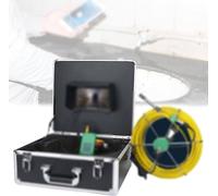 NOOGRRFA Endoscope Industriel pour Canalisations, Écran 9", avec Fonction Dvr, Tube 20/30/50M, Ip68, 6 LED Haute Luminosité, Caméra 22Mm, Angle De Vision 145°, avec Étui De Protection,20m